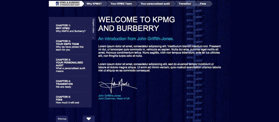 KPMG & Burberry